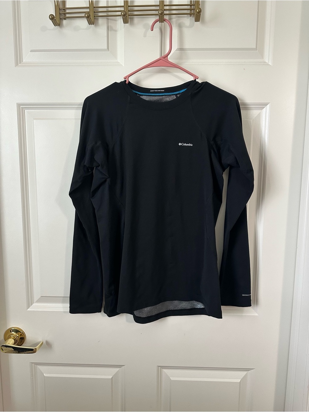 Columbia Omni-Heat Infinity Knit Crew Base Layer Top Women's Size L